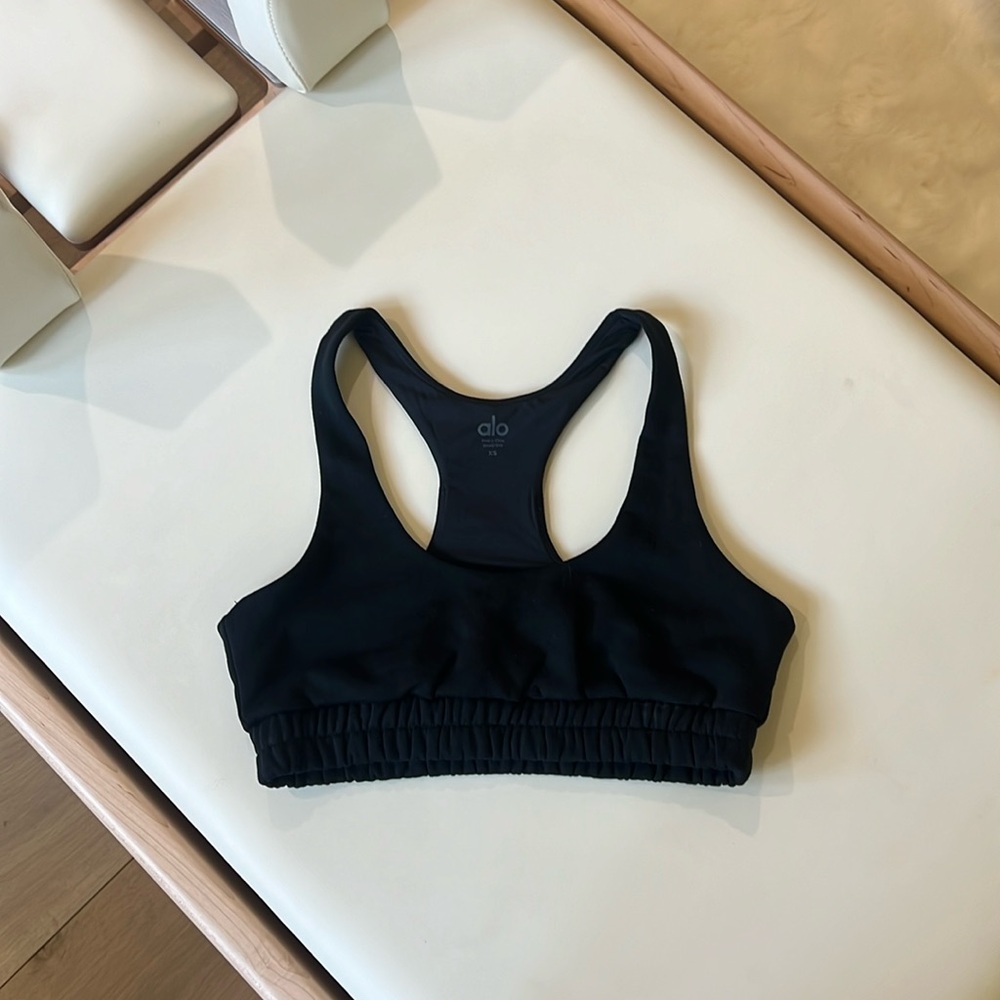 Alo Scoop neck Sweatshirt Bra